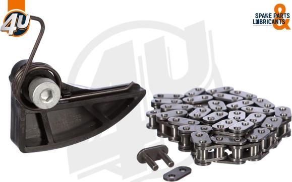 4U Autoparts 44095VV - Kettensatz, Ölpumpenantrieb alexcarstop-ersatzteile.com