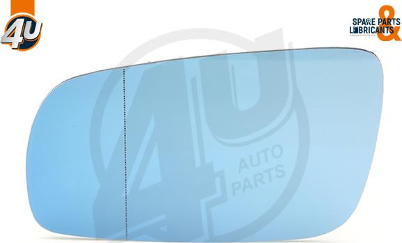 4U Autoparts 41518VV - Spiegelglas, Außenspiegel alexcarstop-ersatzteile.com