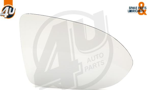 4U Autoparts 41531VV - Spiegelglas, Außenspiegel alexcarstop-ersatzteile.com