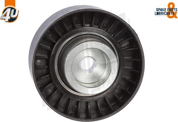 4U Autoparts 14885PU - Umlenk / Führungsrolle, Keilrippenriemen alexcarstop-ersatzteile.com