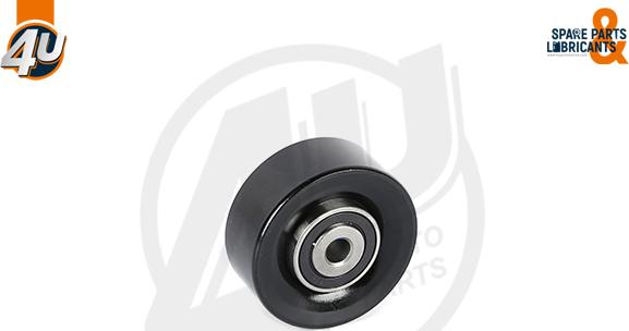 4U Autoparts 14873PU - Umlenk / Führungsrolle, Keilrippenriemen alexcarstop-ersatzteile.com