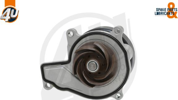 4U Autoparts 13651BW - Wasserpumpe alexcarstop-ersatzteile.com