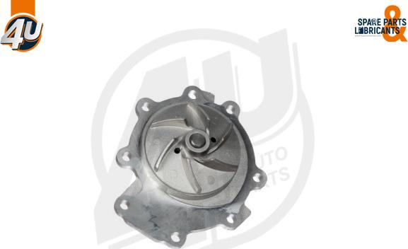 4U Autoparts 13008FR - Wasserpumpe alexcarstop-ersatzteile.com