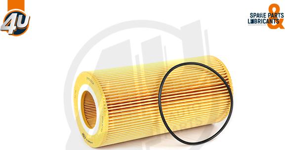 4U Autoparts 38555DF - Ölfilter alexcarstop-ersatzteile.com