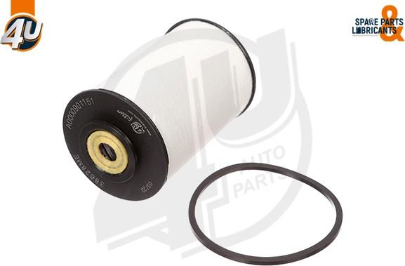 4U Autoparts 38628ME - Kraftstofffilter alexcarstop-ersatzteile.com