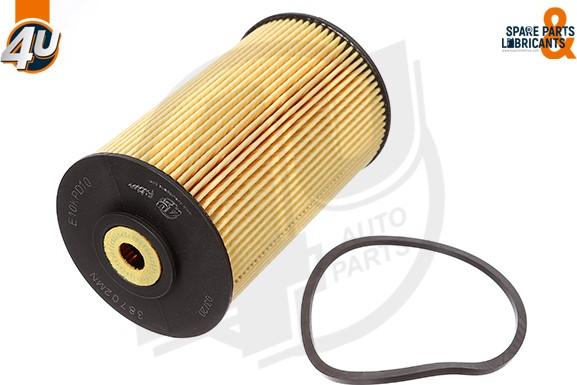 4U Autoparts 38702MN - Kraftstofffilter alexcarstop-ersatzteile.com