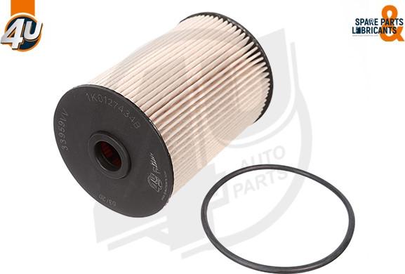 4U Autoparts 33959VV - Kraftstofffilter alexcarstop-ersatzteile.com