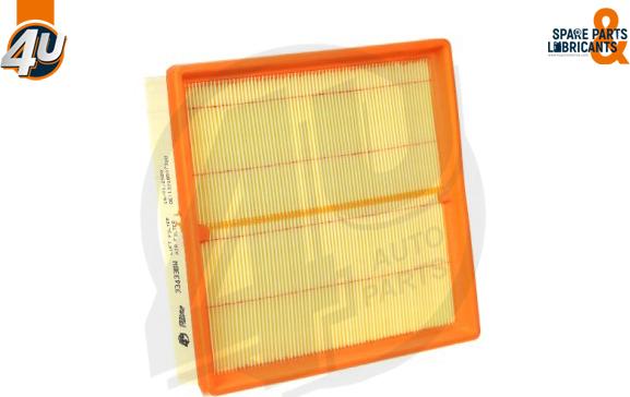 4U Autoparts 33433BW - Luftfilter alexcarstop-ersatzteile.com