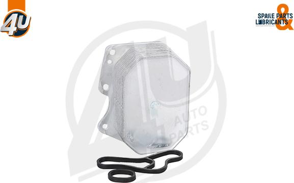 4U Autoparts 33585PU - Ölkühler, Motoröl alexcarstop-ersatzteile.com