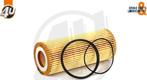 4U Autoparts 33854VV - Ölfilter alexcarstop-ersatzteile.com