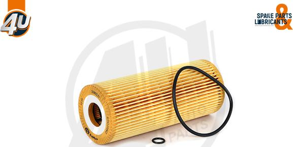 4U Autoparts 33865VV - Ölfilter alexcarstop-ersatzteile.com