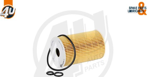 4U Autoparts 33879VV - Ölfilter alexcarstop-ersatzteile.com