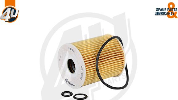 4U Autoparts 33873VV - Ölfilter alexcarstop-ersatzteile.com