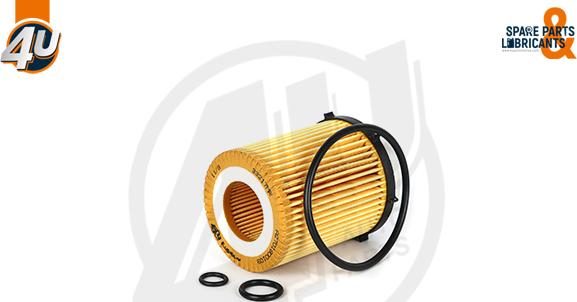 4U Autoparts 33217MR - Ölfilter alexcarstop-ersatzteile.com