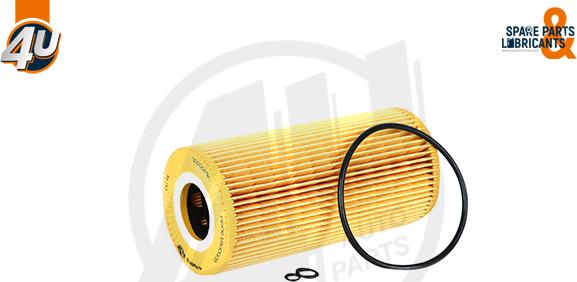 4U Autoparts 33222MR - Ölfilter alexcarstop-ersatzteile.com