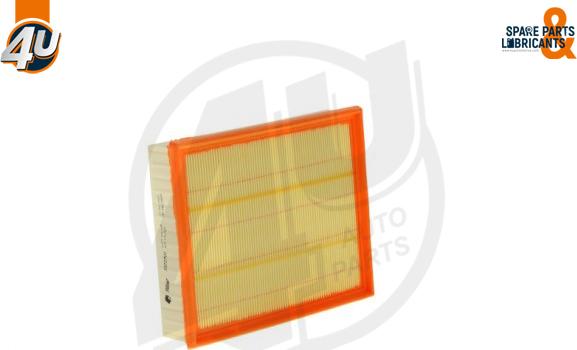 4U Autoparts 33727VV - Luftfilter alexcarstop-ersatzteile.com