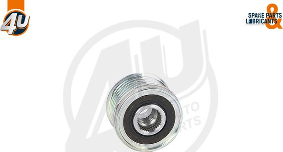 4U Autoparts 32609VV - Riemenscheibe, Generator alexcarstop-ersatzteile.com