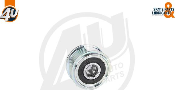 4U Autoparts 32603VV - Riemenscheibe, Generator alexcarstop-ersatzteile.com