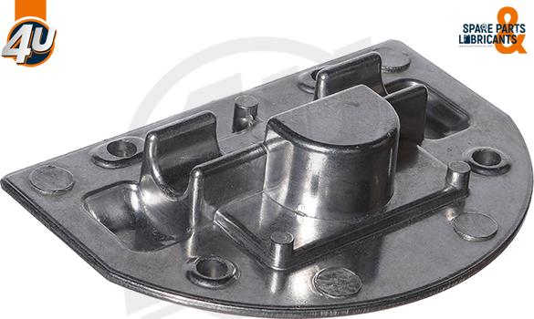 4U Autoparts 29458VO - Abdeckung, Bremsnockenwelle alexcarstop-ersatzteile.com