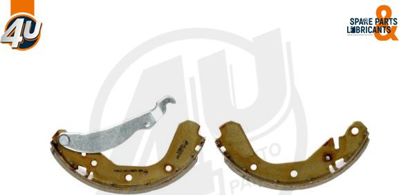 4U Autoparts 22323OP - Bremsbackensatz alexcarstop-ersatzteile.com