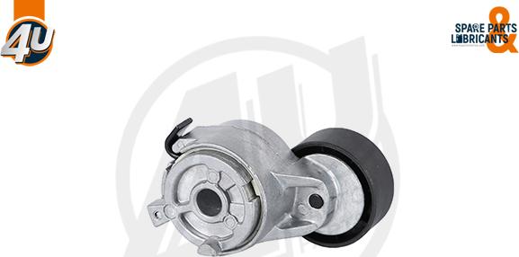 4U Autoparts 72502PU - Riemenspanner, Keilrippenriemen alexcarstop-ersatzteile.com