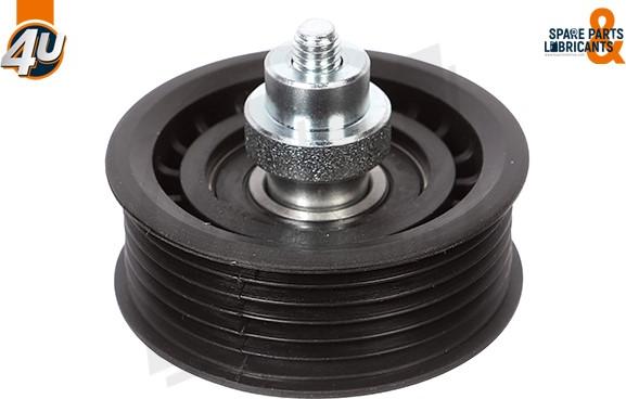 4U Autoparts 72527PU - Umlenk / Führungsrolle, Keilrippenriemen alexcarstop-ersatzteile.com