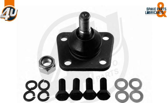 4U Autoparts B60896 - Trag / Führungsgelenk alexcarstop-ersatzteile.com