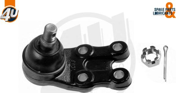 4U Autoparts B61220 - Trag / Führungsgelenk alexcarstop-ersatzteile.com