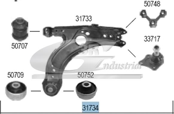 3RG 31734 - Lenker, Radaufhängung alexcarstop-ersatzteile.com