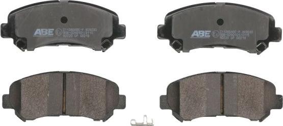 ABE C11086ABE-P - Bremsbelagsatz, Scheibenbremse alexcarstop-ersatzteile.com