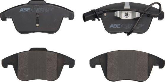 ABE C1A043ABE-P - Bremsbelagsatz, Scheibenbremse alexcarstop-ersatzteile.com