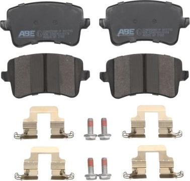 ABE C2A005ABE-P - Bremsbelagsatz, Scheibenbremse alexcarstop-ersatzteile.com