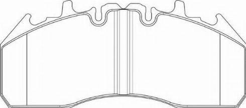 ABEX G6961FE - Bremsbelagsatz, Scheibenbremse alexcarstop-ersatzteile.com