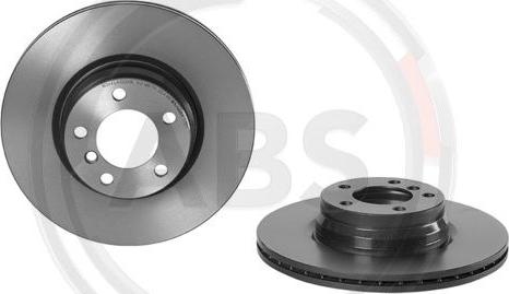 A.B.S. 09.C116.11 - Bremsscheibe alexcarstop-ersatzteile.com