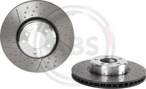 A.B.S. 09.C398.13 - Bremsscheibe alexcarstop-ersatzteile.com