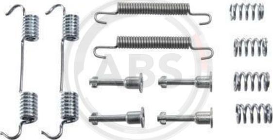 A.B.S. 0801Q - Zubehörsatz, Feststellbremsbacken alexcarstop-ersatzteile.com