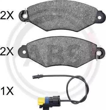 Magneti Marelli 363700209070 - Bremsbelagsatz, Scheibenbremse alexcarstop-ersatzteile.com