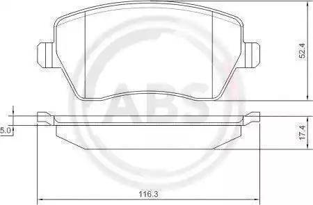 Parts-Mall PKW-013 - Bremsbelagsatz, Scheibenbremse alexcarstop-ersatzteile.com