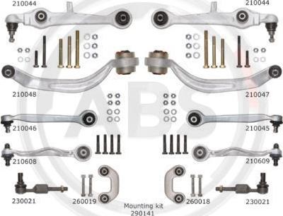 A.B.S. 219900 - Reparatursatz, Querlenker alexcarstop-ersatzteile.com