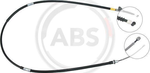 A.B.S. K15957 - Seilzug, Feststellbremse alexcarstop-ersatzteile.com