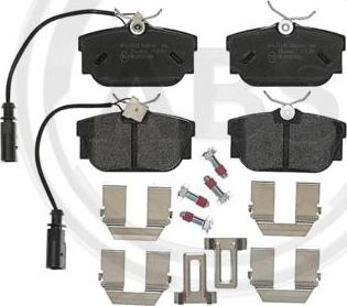 A.B.S. P85059 - Bremsbelagsatz, Scheibenbremse alexcarstop-ersatzteile.com