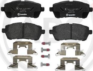 A.B.S. P24072 - Bremsbelagsatz, Scheibenbremse alexcarstop-ersatzteile.com