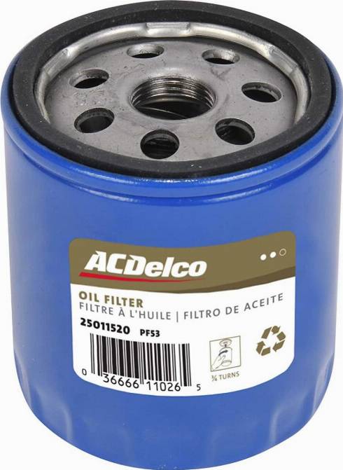 AC PF53 - Ölfilter alexcarstop-ersatzteile.com