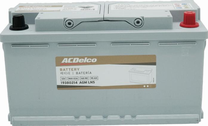 ACDelco 19380214 - Starterbatterie alexcarstop-ersatzteile.com