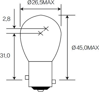 ACDelco ACBA15D - Glühlampe, Blinkleuchte alexcarstop-ersatzteile.com