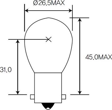 ACDelco ACBA15SA - Glühlampe, Blinkleuchte alexcarstop-ersatzteile.com