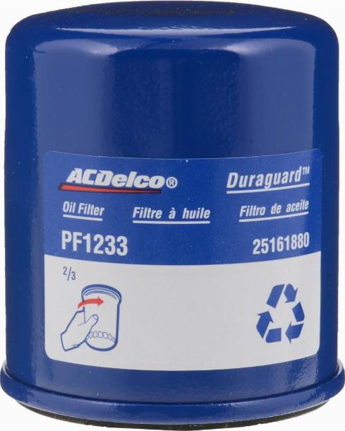 ACDelco PF1233 - Ölfilter alexcarstop-ersatzteile.com