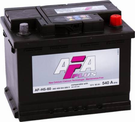 AFA 5604080546062 - Starterbatterie alexcarstop-ersatzteile.com