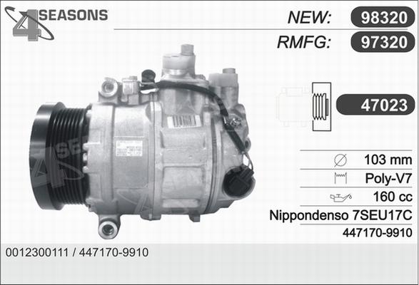 AHE 97320 - Kompressor, Klimaanlage alexcarstop-ersatzteile.com