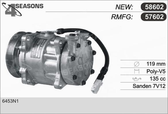 AHE 57602 - Kompressor, Klimaanlage alexcarstop-ersatzteile.com